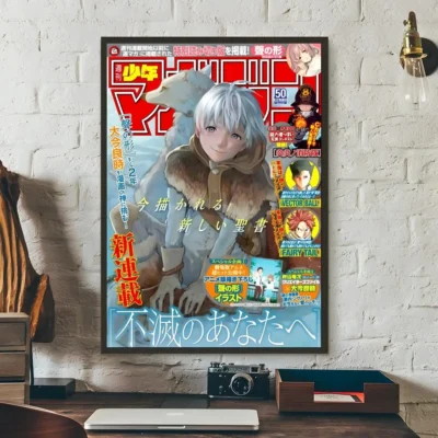 New PaperTo Your Eternity Anime Wall Art