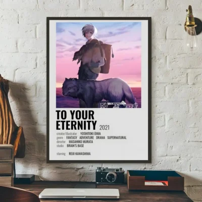 Version 2021 To Your Eternity Anime Wall Art