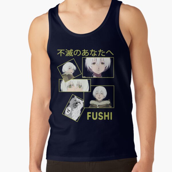Super Immortals Human Enduring Energy To Your Eternity Fushi Fumetsu No Anata E Emotion Retro Vintag Tank Top - Image 5