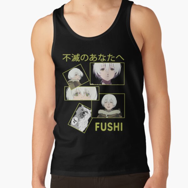 Super Immortals Human Enduring Energy To Your Eternity Fushi Fumetsu No Anata E Emotion Retro Vintag Tank Top - Image 2