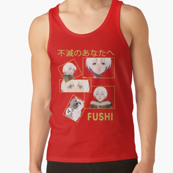 Super Immortals Human Enduring Energy To Your Eternity Fushi Fumetsu No Anata E Emotion Retro Vintag Tank Top - Image 4