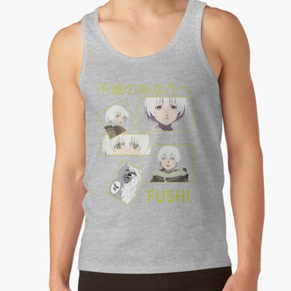 Super Immortals Human Enduring Energy To Your Eternity Fushi Fumetsu No Anata E Emotion Retro Vintag Tank Top - Image 3