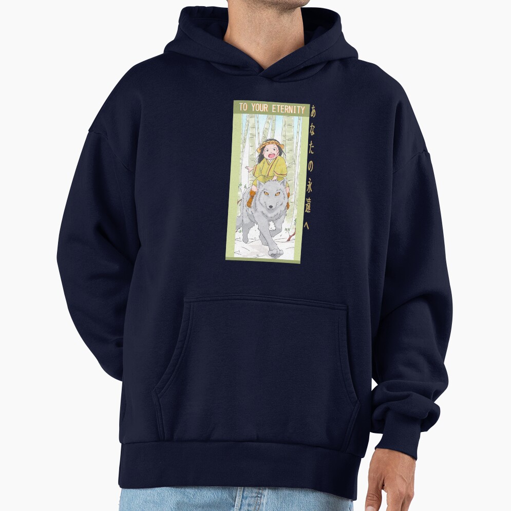 Super Immortals Human Enduring Energy March To Your Eternity Retro Wave Hoodie - Image 5