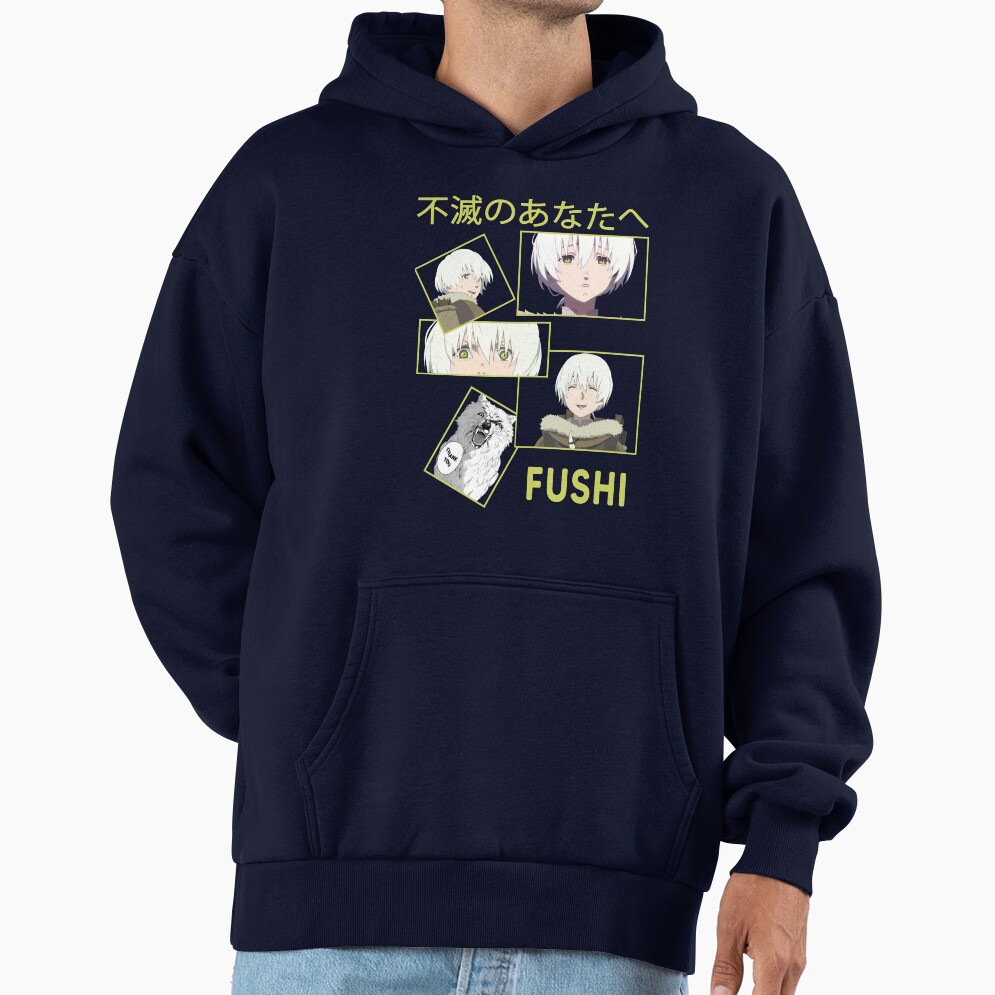 Super Immortals Human Enduring Energy To Your Eternity Fushi Fumetsu No Anata E Emotion Retro Vintag Hoodie - Image 5