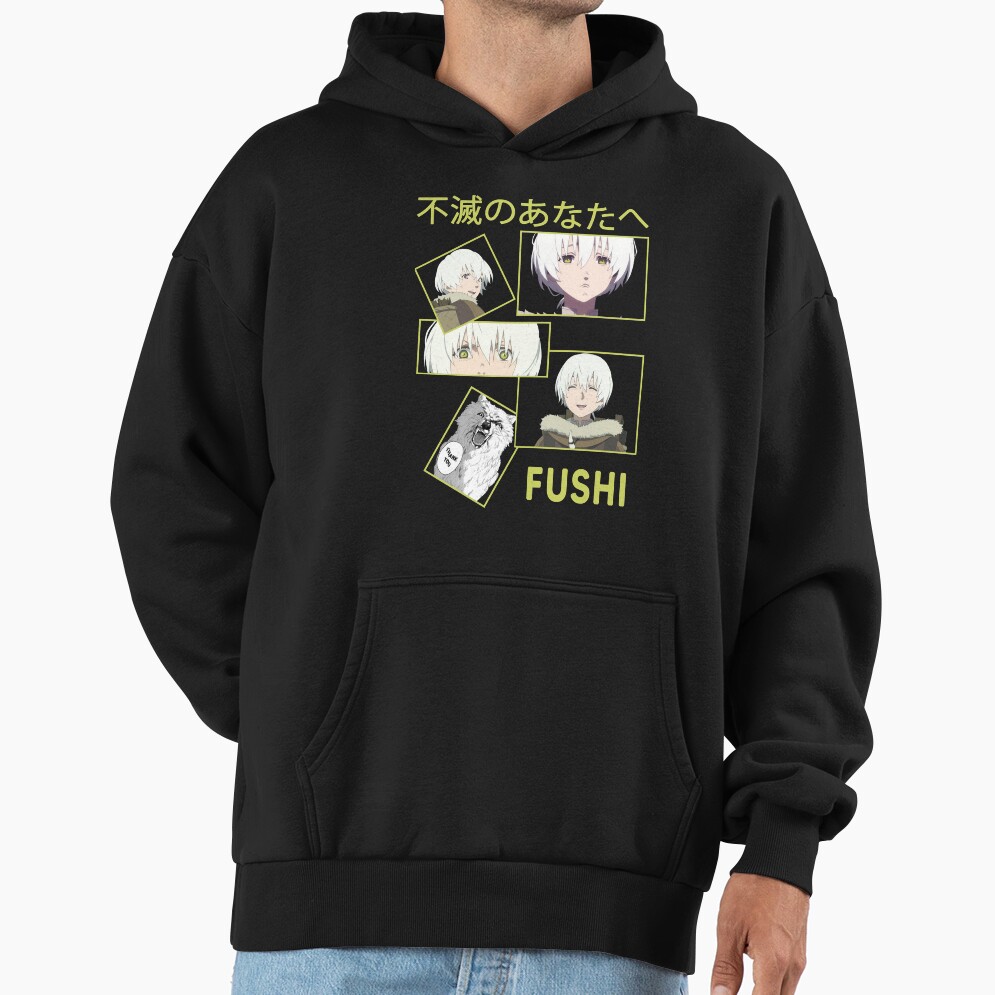 Super Immortals Human Enduring Energy To Your Eternity Fushi Fumetsu No Anata E Emotion Retro Vintag Hoodie - Image 2