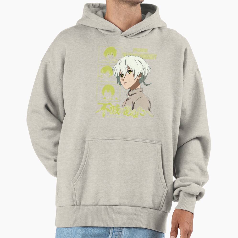 Super Immortals Human Enduring Energy To Your Eternity Fushi Emotion Fumetsu No Anata E Cute Fans Hoodie - Image 3