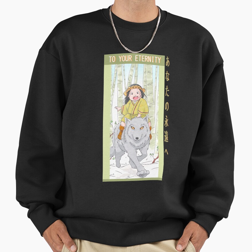 Super Immortals Human Enduring Energy March To Your Eternity Retro Wave Sweatshirt - Image 2