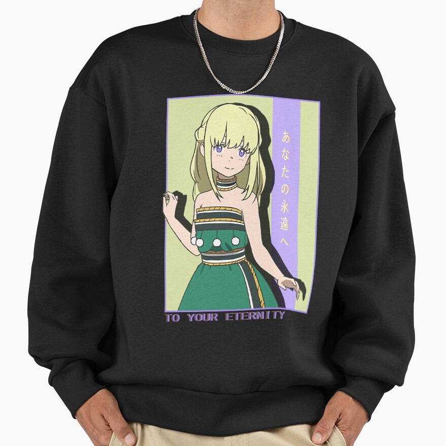 Super Immortals Human Enduring Energy Rean To Your Eternity Rap Sweatshirt - Image 2