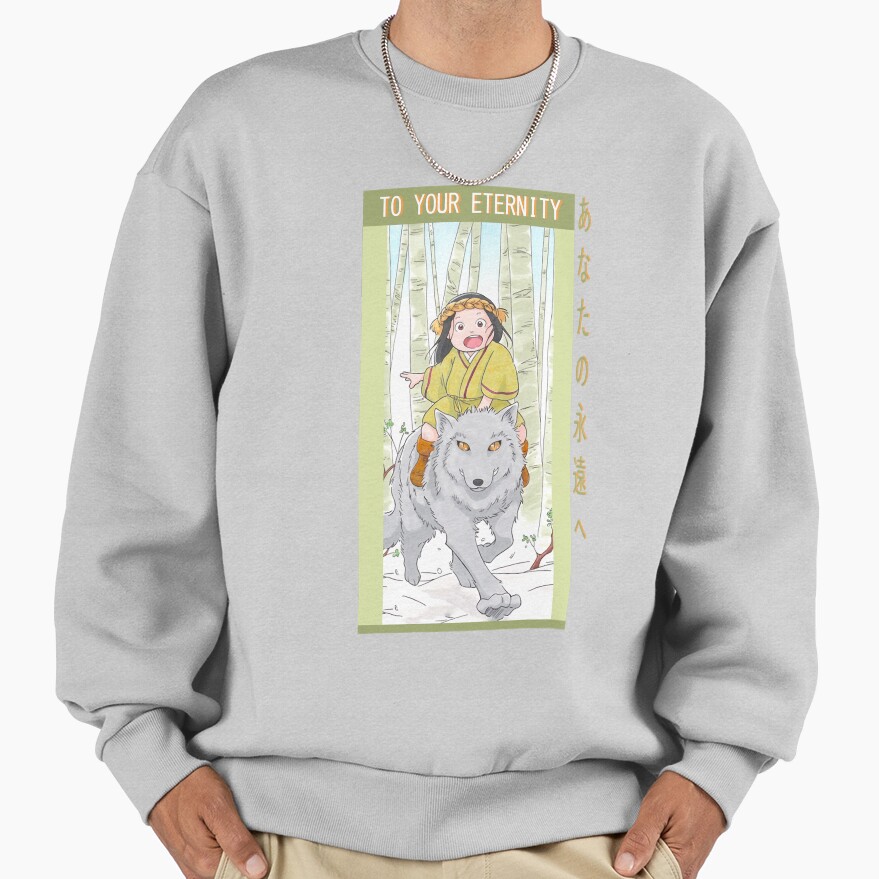 Super Immortals Human Enduring Energy March To Your Eternity Retro Wave Sweatshirt - Image 4