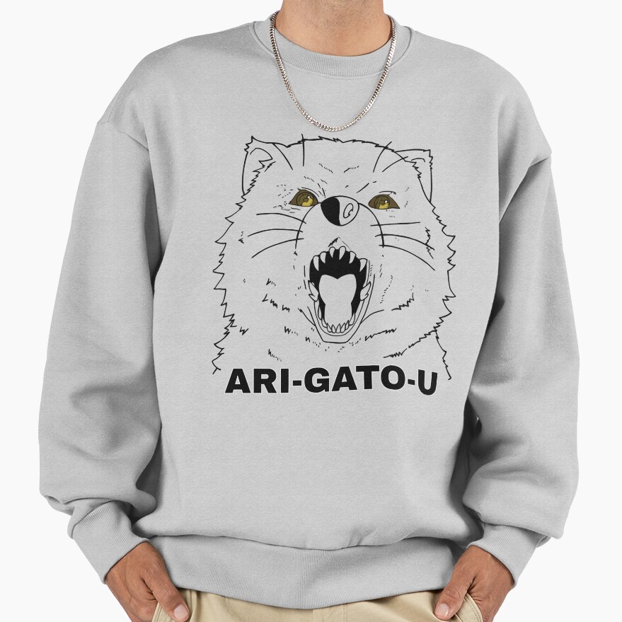Super Immortals Human Enduring Energy Joan Saying Arigatouto Your Eternity Fumetsu No Anata E Cute G Sweatshirt - Image 4