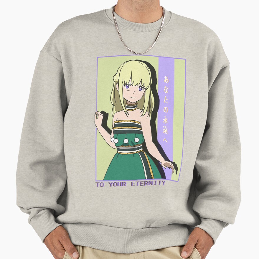 Super Immortals Human Enduring Energy Rean To Your Eternity Rap Sweatshirt - Image 3