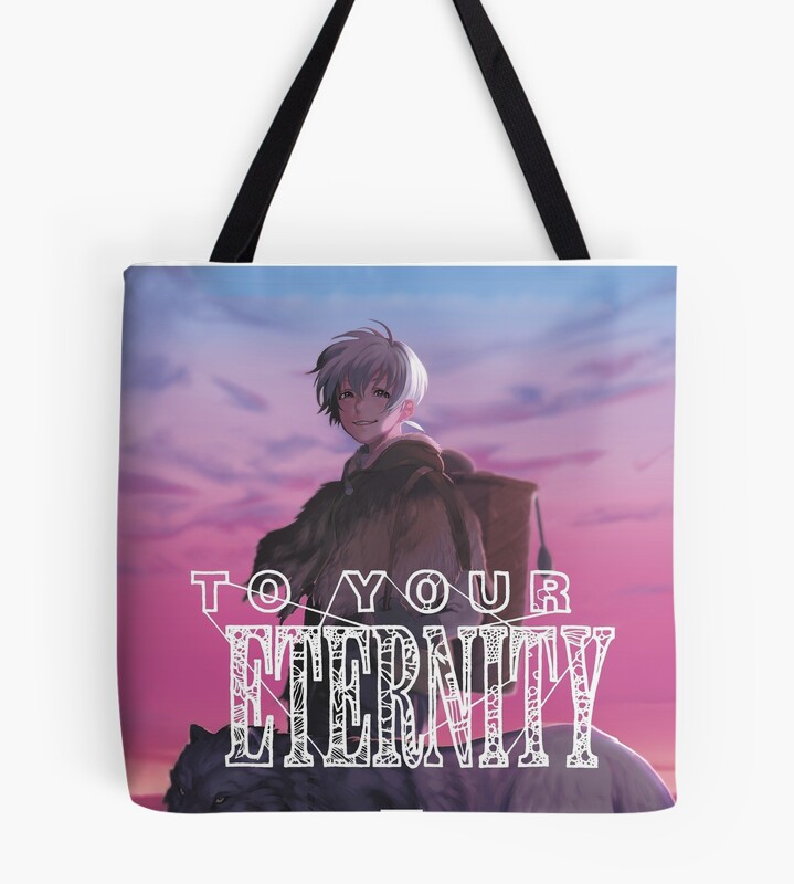 To Your Eternity Happy Tote Bag