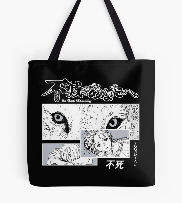 To Your Eternity New Beginning V1 Anime Manga Tote Bag