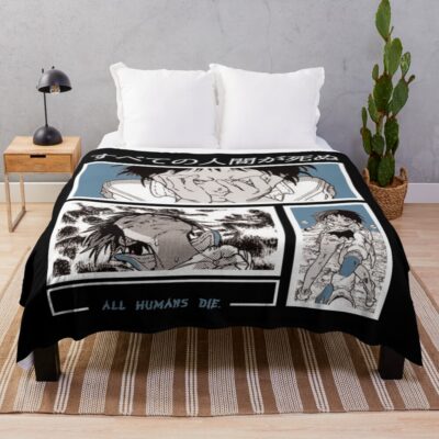 To Your Eternity All Humans Die V2 Throw Blanket
