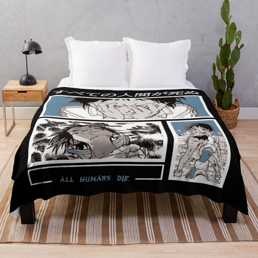 To Your Eternity All Humans Die V2 Throw Blanket
