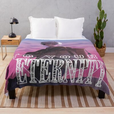 To Your Eternity Happy Throw Blanket