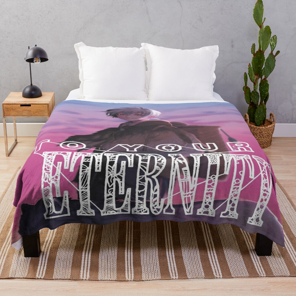 To Your Eternity Happy Throw Blanket