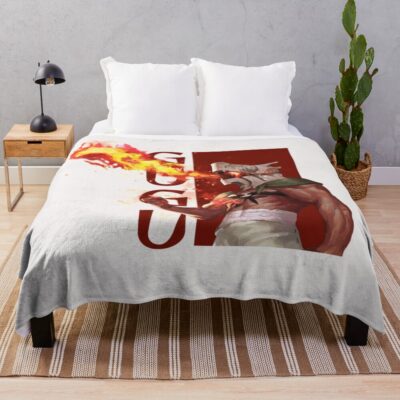 To Your Eternity Fire Breathing Gugu Anime Throw Blanket