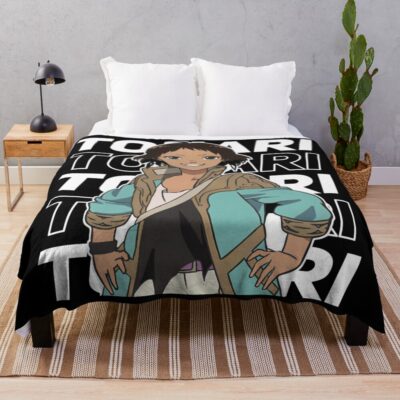 Super Immortals Human Enduring Energy To Your Eternity Tonari Vintage Throw Blanket
