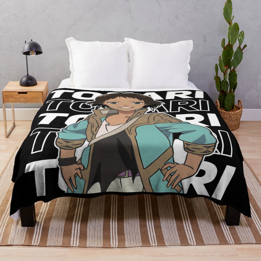 Super Immortals Human Enduring Energy To Your Eternity Tonari Vintage Throw Blanket