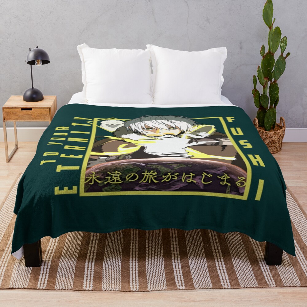To Your Eternity Fushi Throw Blanket