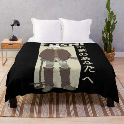 Super Immortals Human Enduring Energy To Your Eternity Fushi Cute Fan Throw Blanket