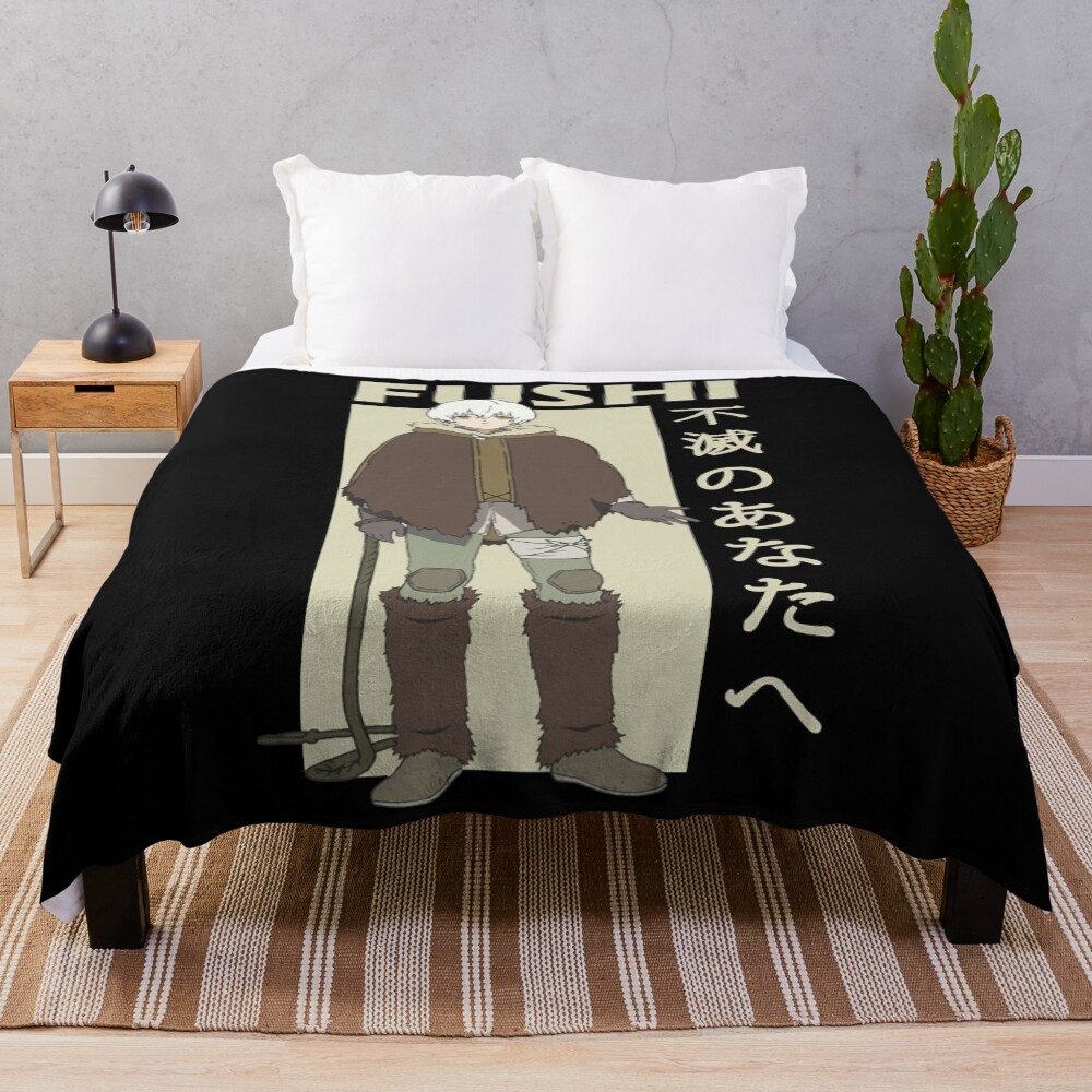 Super Immortals Human Enduring Energy To Your Eternity Fushi Cute Fan Throw Blanket