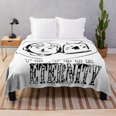 To Your Eternity Fushi Parona Joan To Your Eternity Anime Shirts Throw Blanket