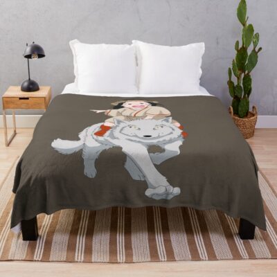 March And Joaan Chibi Throw Blanket