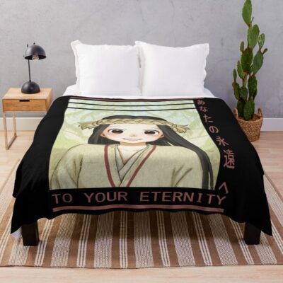 Super Immortals Human Enduring Energy March To Your Eternity Cute Fans Throw Blanket