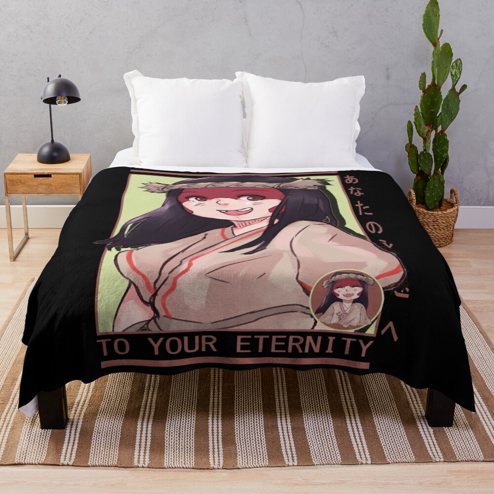 Super Immortals Human Enduring Energy March To Your Eternity Cool Gift Throw Blanket