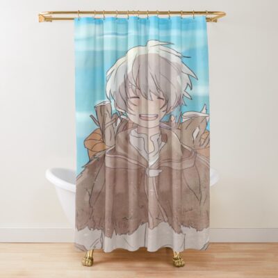 To Your Eternity Fushi Smile Shower Curtain
