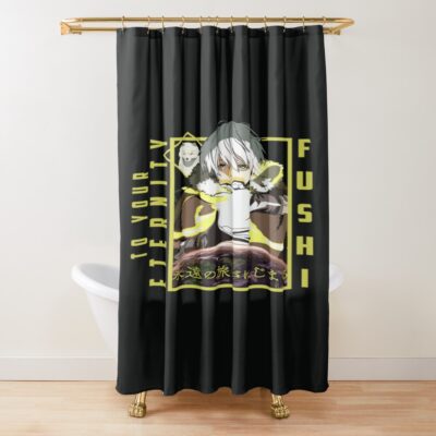 To Your Eternity Fushi Profile Shower Curtain