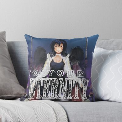 To Your Eternity  Tonari Dalton Throw Pillow