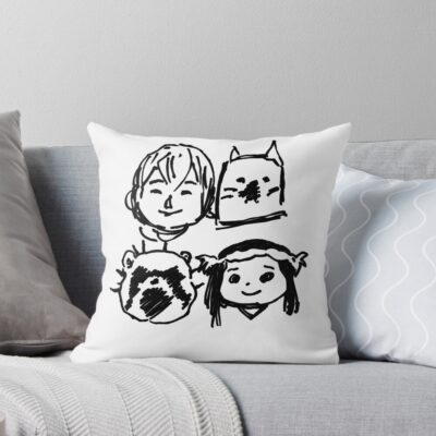 Super Immortals Human Enduring Energy To Your Eternity Fumetsu No Anata E Gifts For Throw Pillow