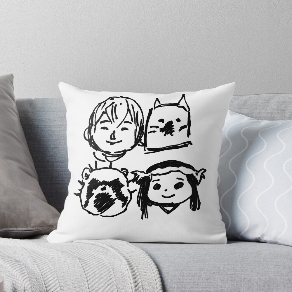 Super Immortals Human Enduring Energy To Your Eternity Fumetsu No Anata E Gifts For Throw Pillow
