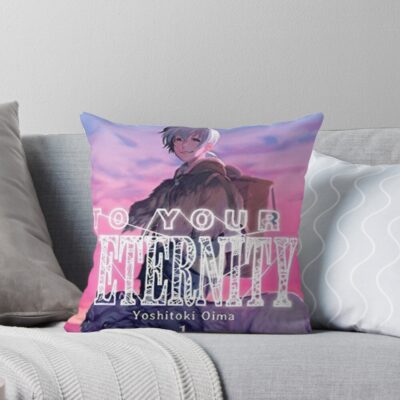 To Your Eternity Anime Throw Pillow