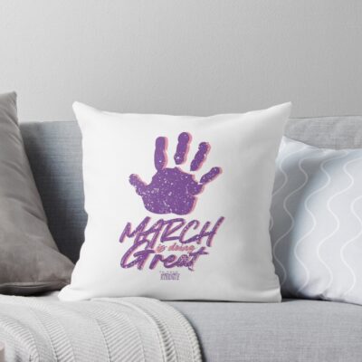 To Your Eternity March Is Doing Great Grunge Style Throw Pillow