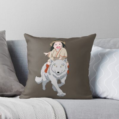 March And Joaan Chibi Throw Pillow