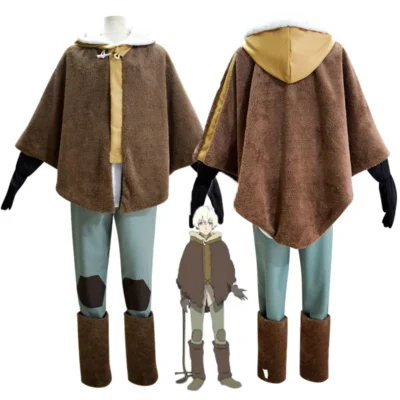 Anime To Your Eternity Fushi Cosplay Costume Hooded Coat Pants